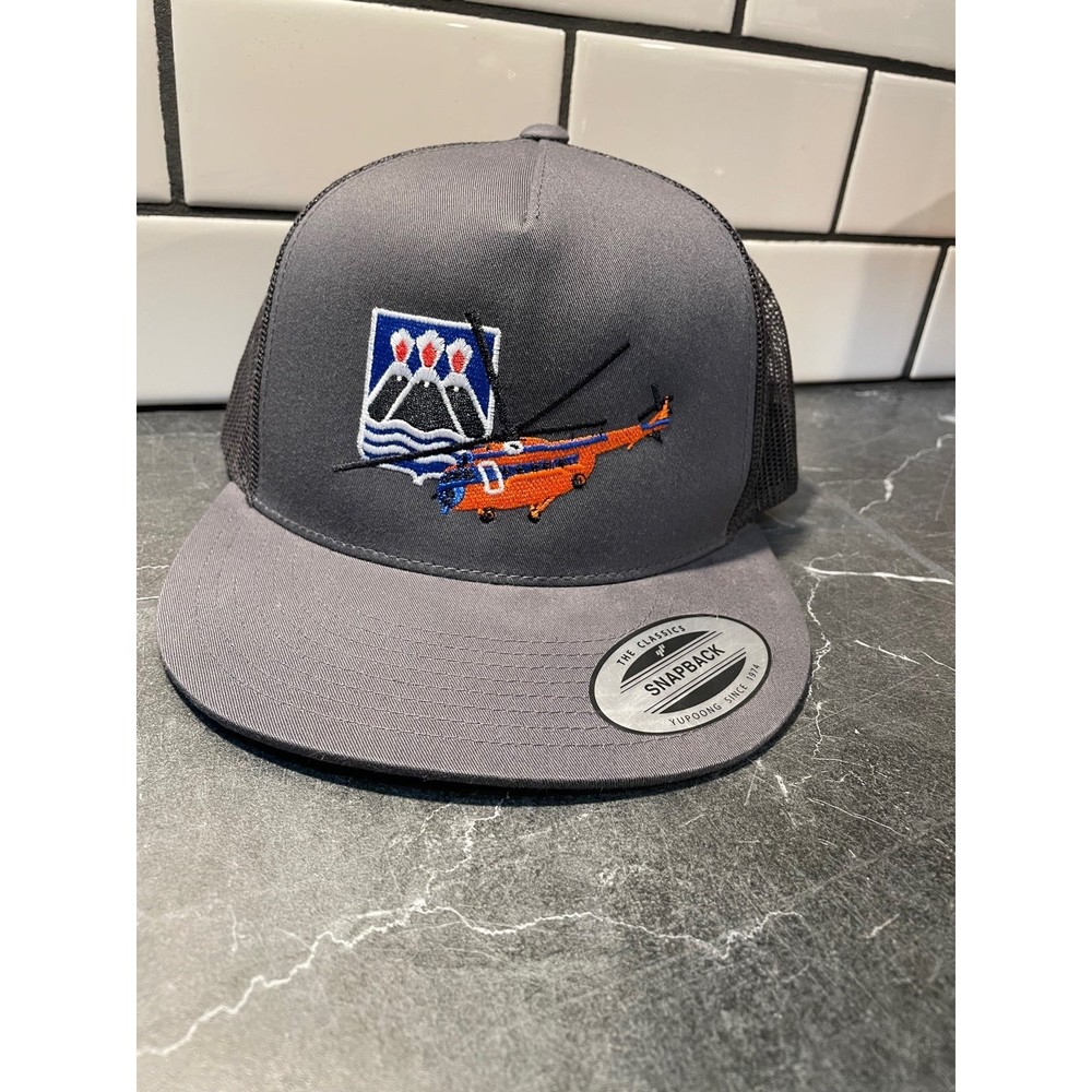 Volcano Helicopter Air Rescue SnapBack Hat